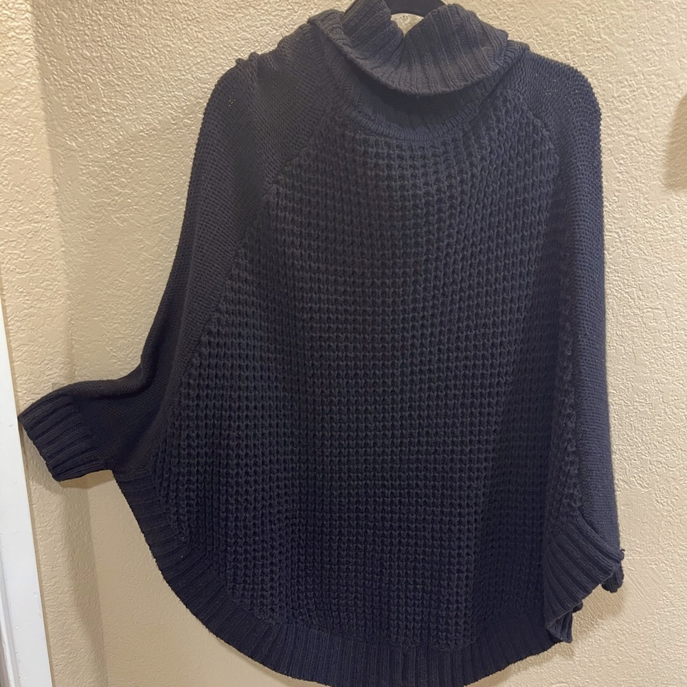 Maison Jules Turtleneck Poncho